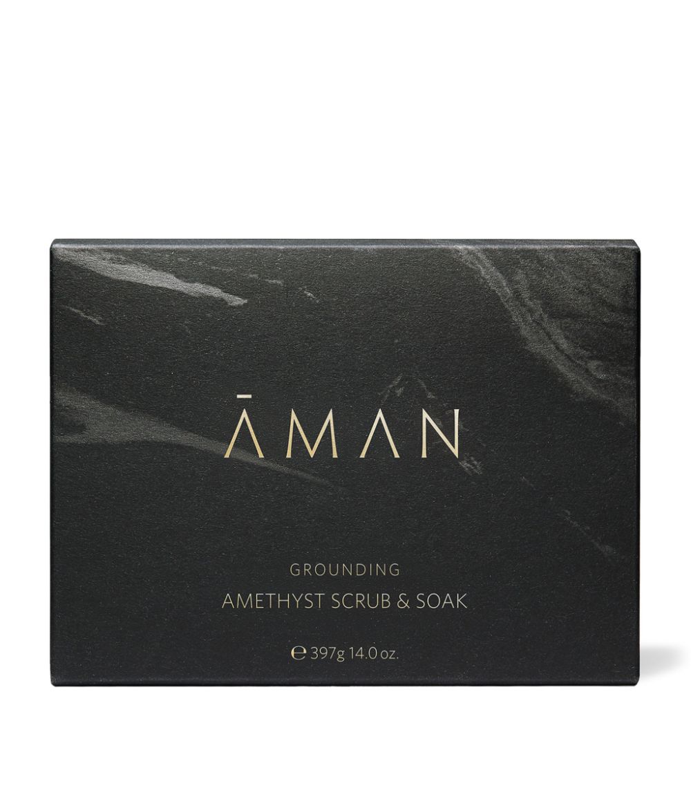 Aman Aman Grounding Amethyst Scrub And Soak (340G)