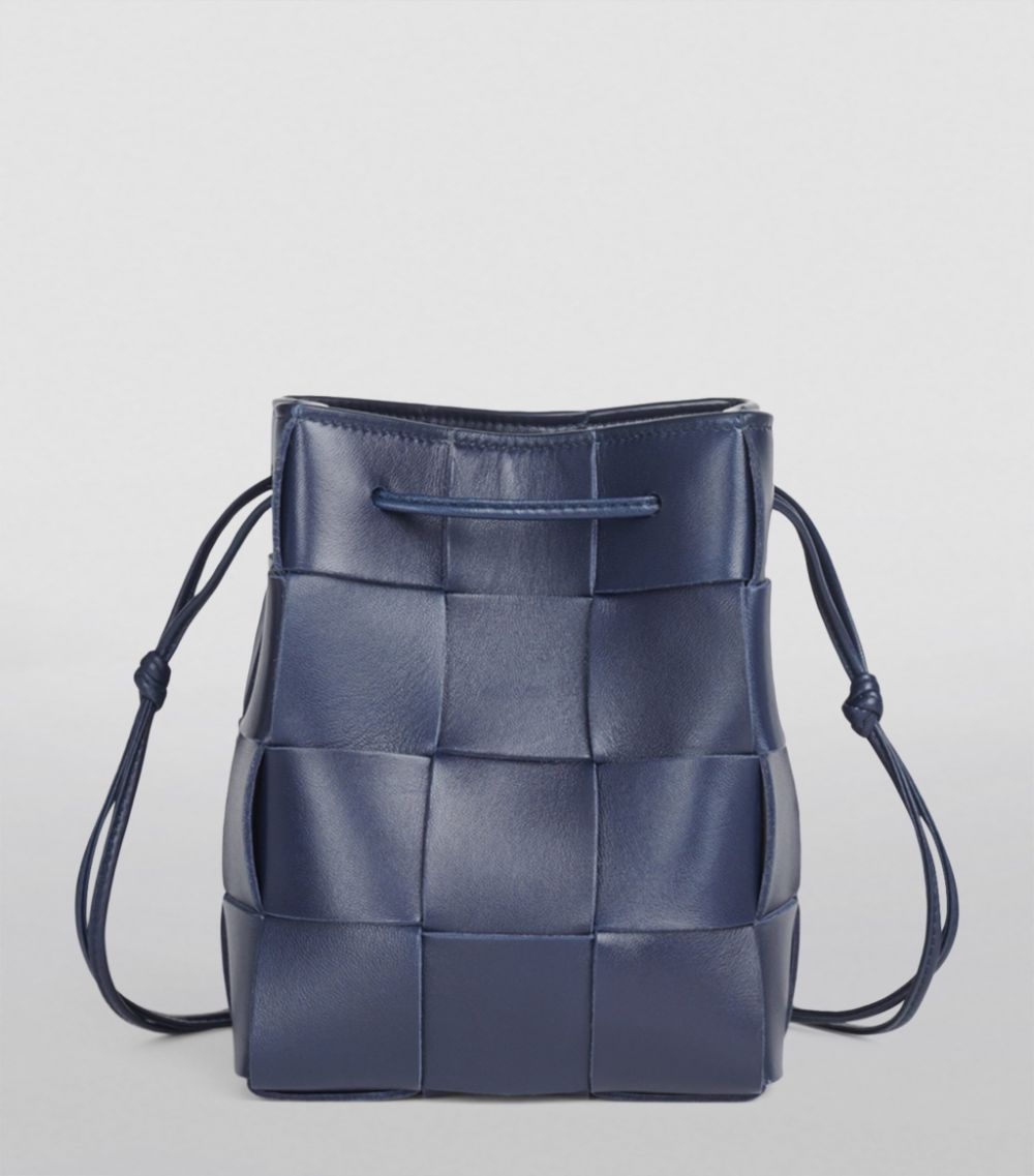 Bottega Veneta Bottega Veneta Small Leather Cassette Bucket Bag