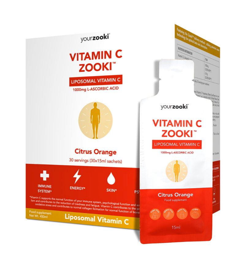 Yourzooki Yourzooki Lipsomal Vitamin C Food Supplement (450Ml)