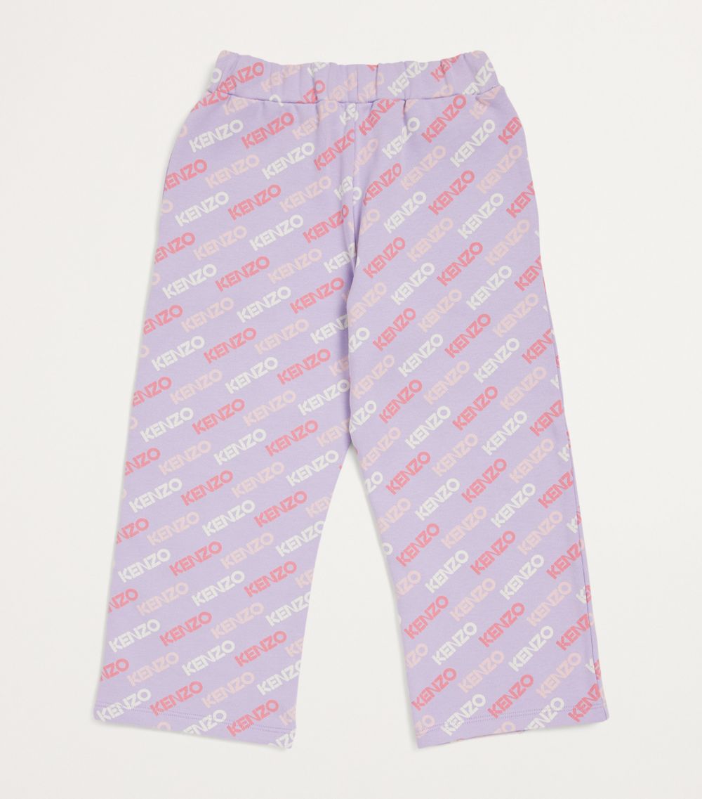 Kenzo Kids Kenzo Kids Cotton Logo Sweatpants (2-14 Years)