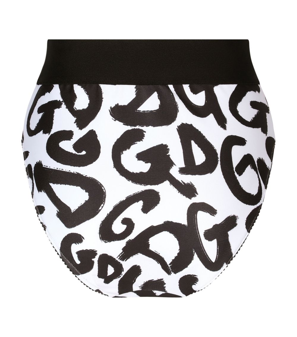 Dolce & Gabbana Dolce & Gabbana High-Waist Logo Briefs