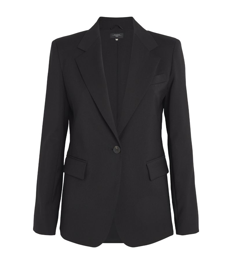 Weekend Max Mara Weekend Max Mara Wool Single-Breasted Blazer