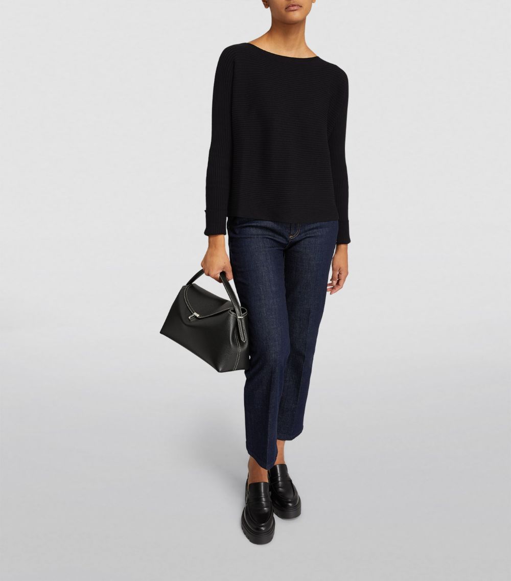 Max & Co. Max & Co. Cotton-Blend Ribbed Sweater