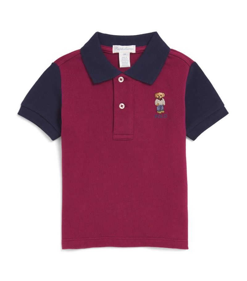 Polo Ralph Lauren Polo Ralph Lauren Kids Cotton Bear Polo Shirt (3-24 Months)