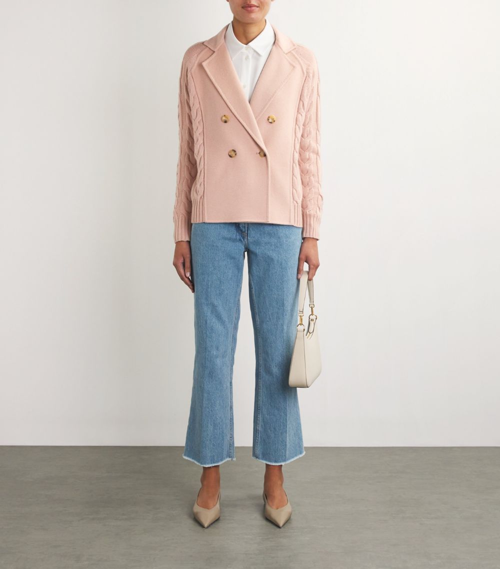 Max Mara Max Mara Wool-Cashmere Blazer Cardigan