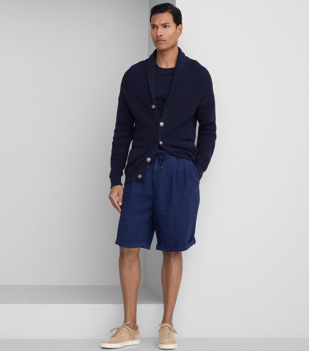 Brunello Cucinelli Brunello Cucinelli Linen Bermuda Shorts