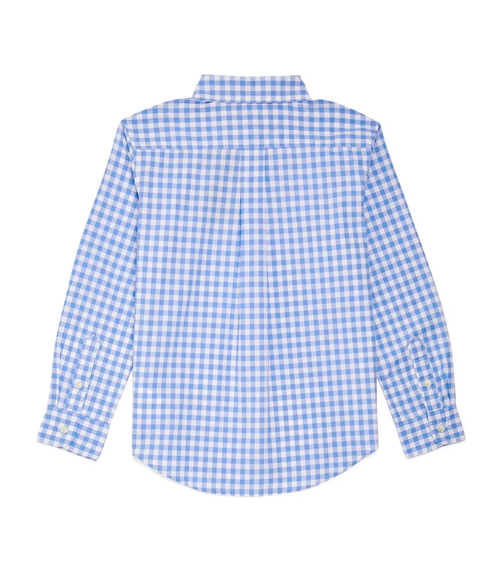 Ralph Lauren Kids Ralph Lauren Kids Cotton Gingham Polo Pony Shirt (2-7 Years)