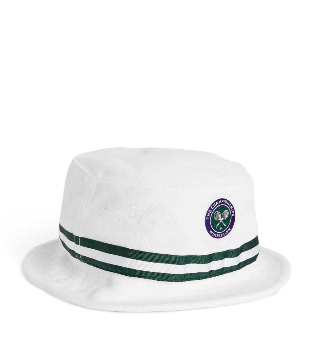 Rlx Ralph Lauren Rlx Ralph Lauren X Wimbledon Logo Bucket Hat