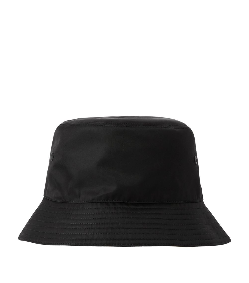 Burberry Burberry Reversible Logo Print Bucket Hat