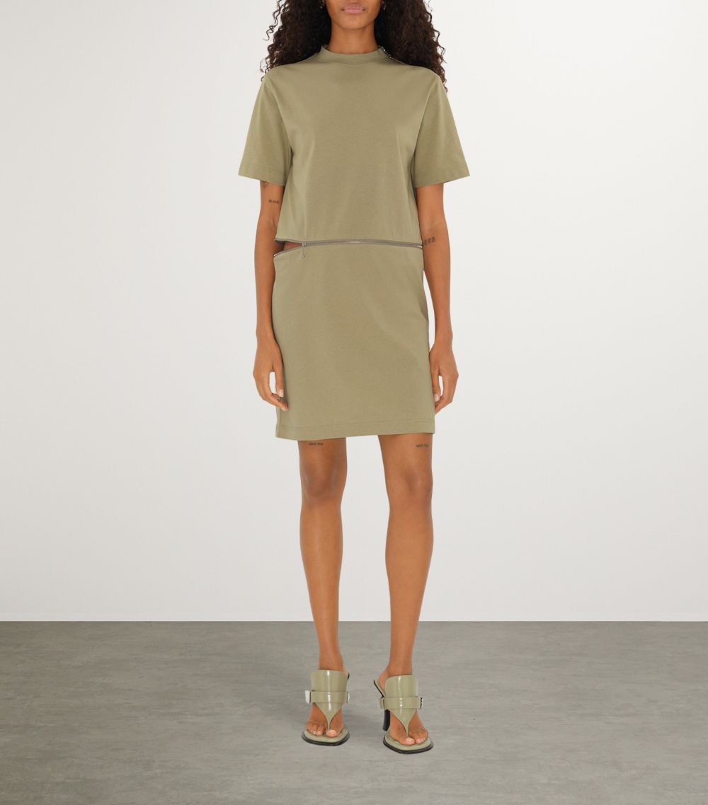 Burberry Burberry Cotton T-Shirt Mini Dress