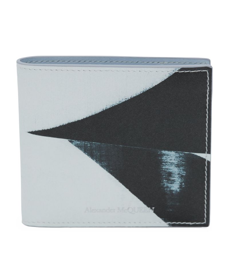 Alexander McQueen Alexander McQueen Leather Patterned Logo Wallet