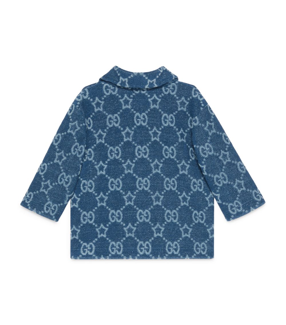 Gucci Gucci Kids Terry Cotton Gg Stars Shirt (3-36 Months)