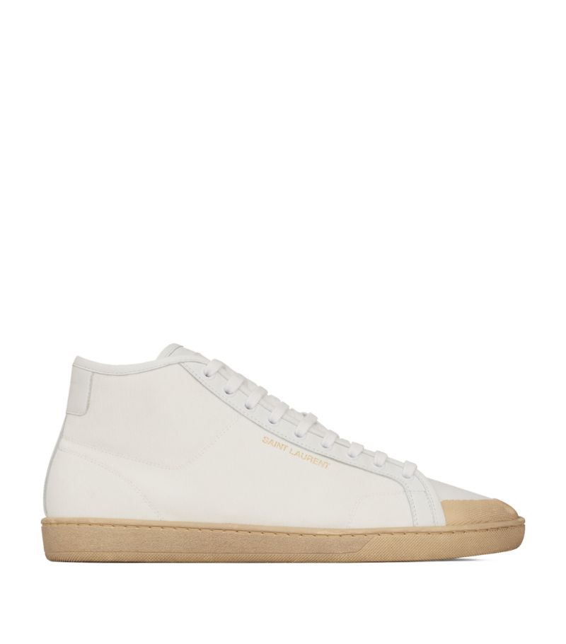 Saint Laurent Saint Laurent Leather SL39 High-Top Sneakers