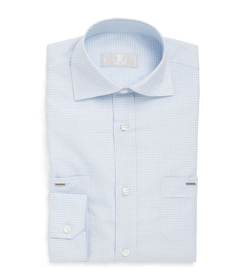 Stefano Ricci Stefano Ricci Kids Cotton Check Shirt (4-16 Years)