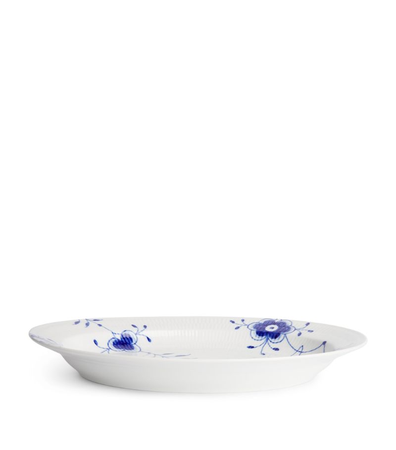 Royal Copenhagen Royal Copenhagen Blue Fluted Mega Oval Dish (36.5Cm)