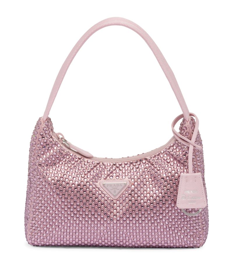 Prada Prada Embellished Re-Edition 2000 Shoulder Bag