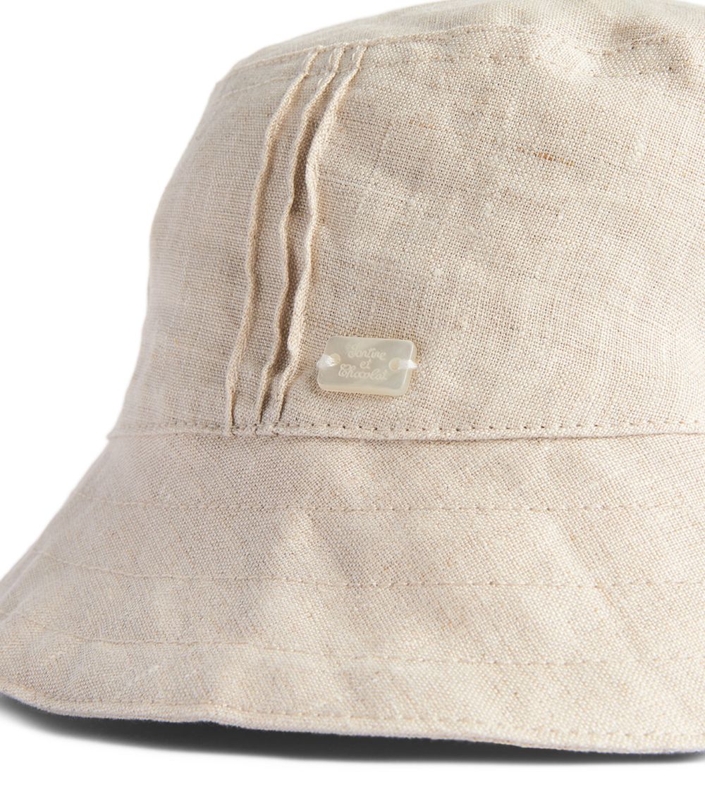 Tartine Et Chocolat Tartine Et Chocolat Linen Bucket Hat