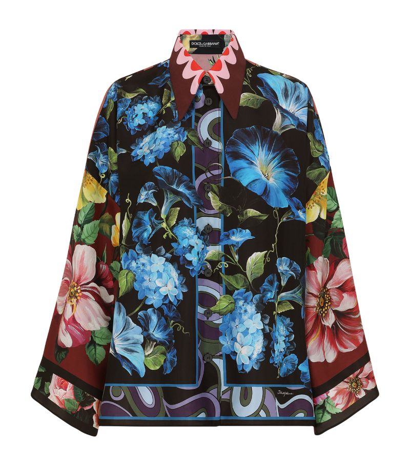 Dolce & Gabbana Dolce & Gabbana Silk Floral Shirt