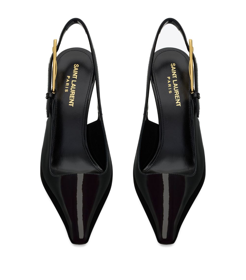 Saint Laurent Saint Laurent Lee Slingback Pumps 110