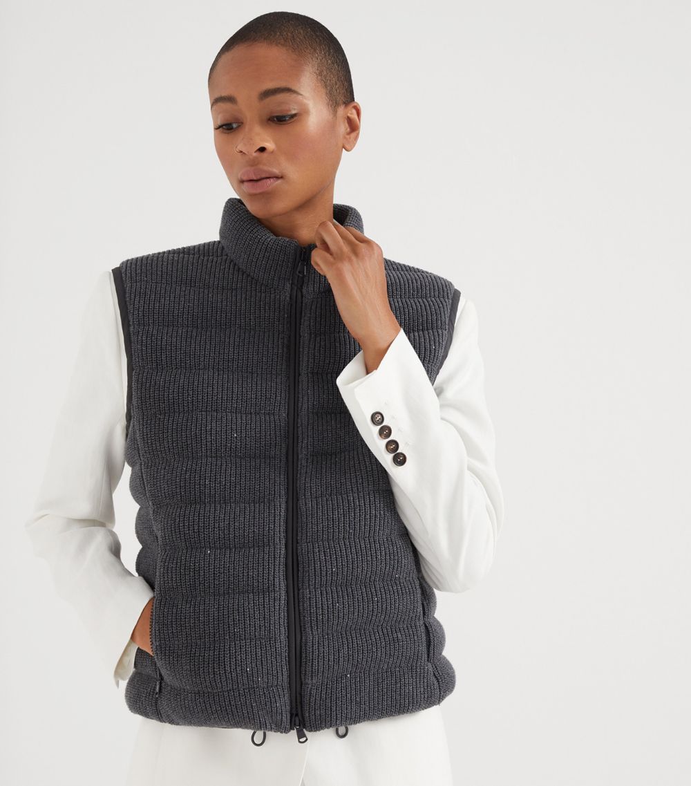 Brunello Cucinelli Brunello Cucinelli Knit Gilet