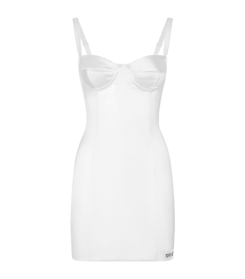 Dolce & Gabbana Dolce & Gabbana KIM DOLCE & GABBANA Satin Bustier Mini Dress