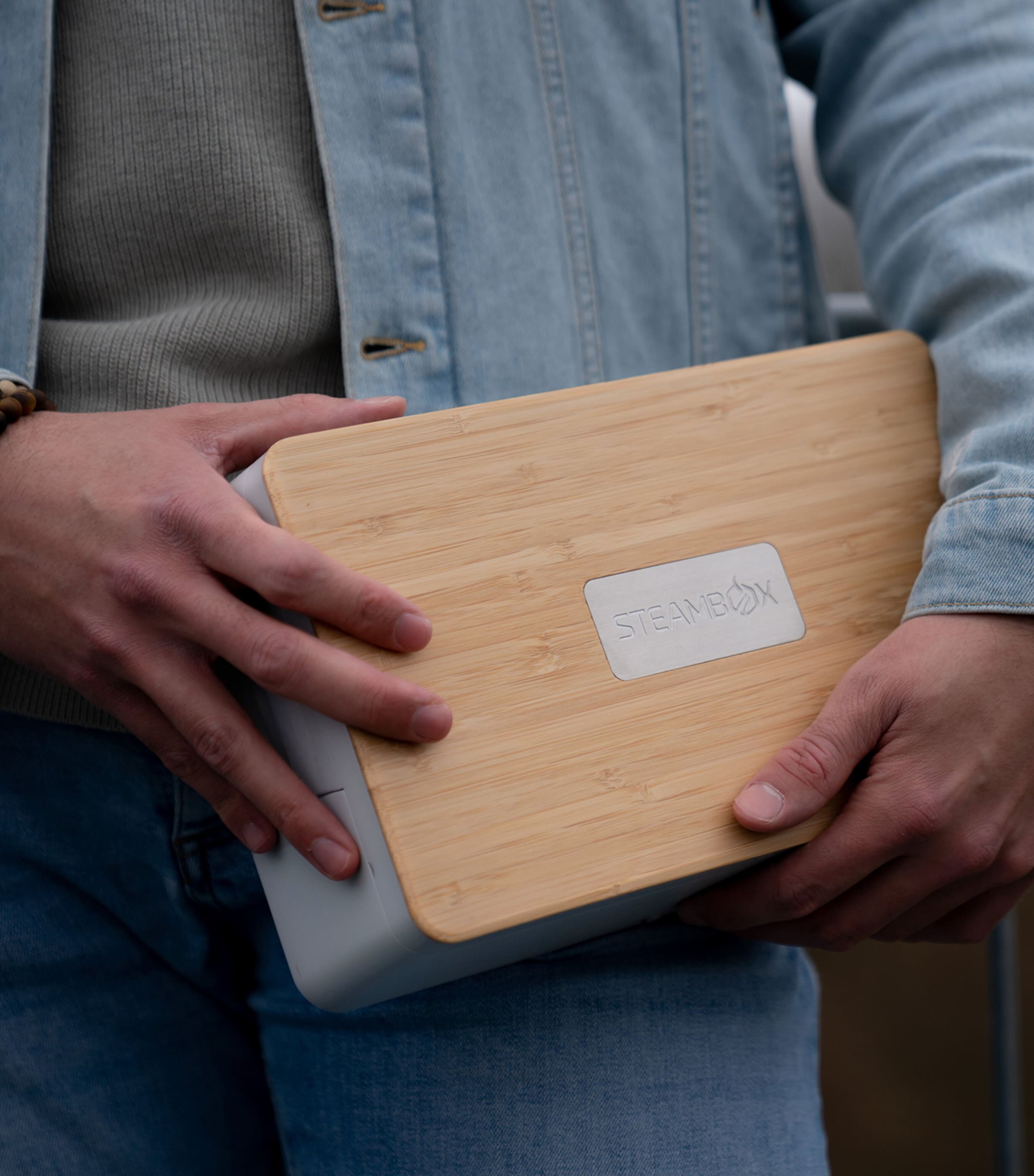  Steambox Self-Heating Lunch Box