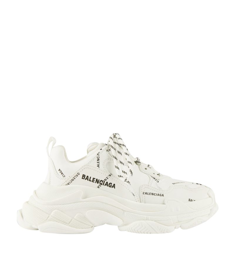 Balenciaga Balenciaga All-Over Logo Triple S Sneakers