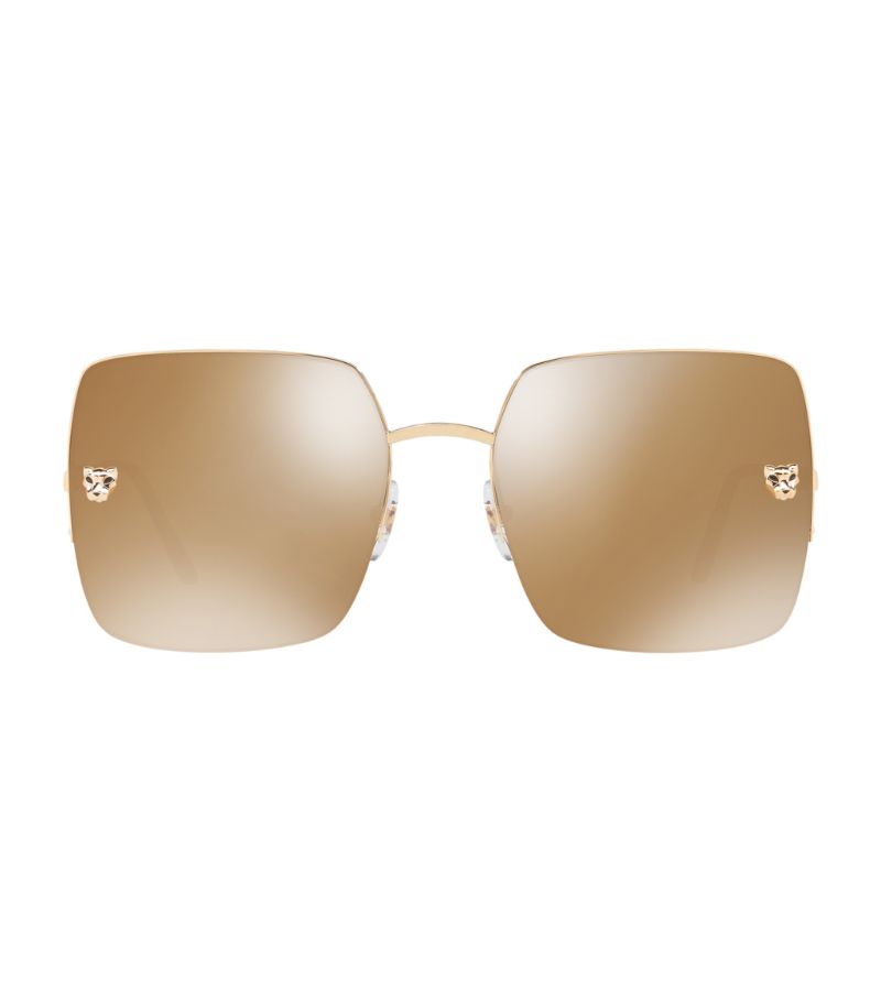 Cartier Cartier Panthère Square Sunglasses