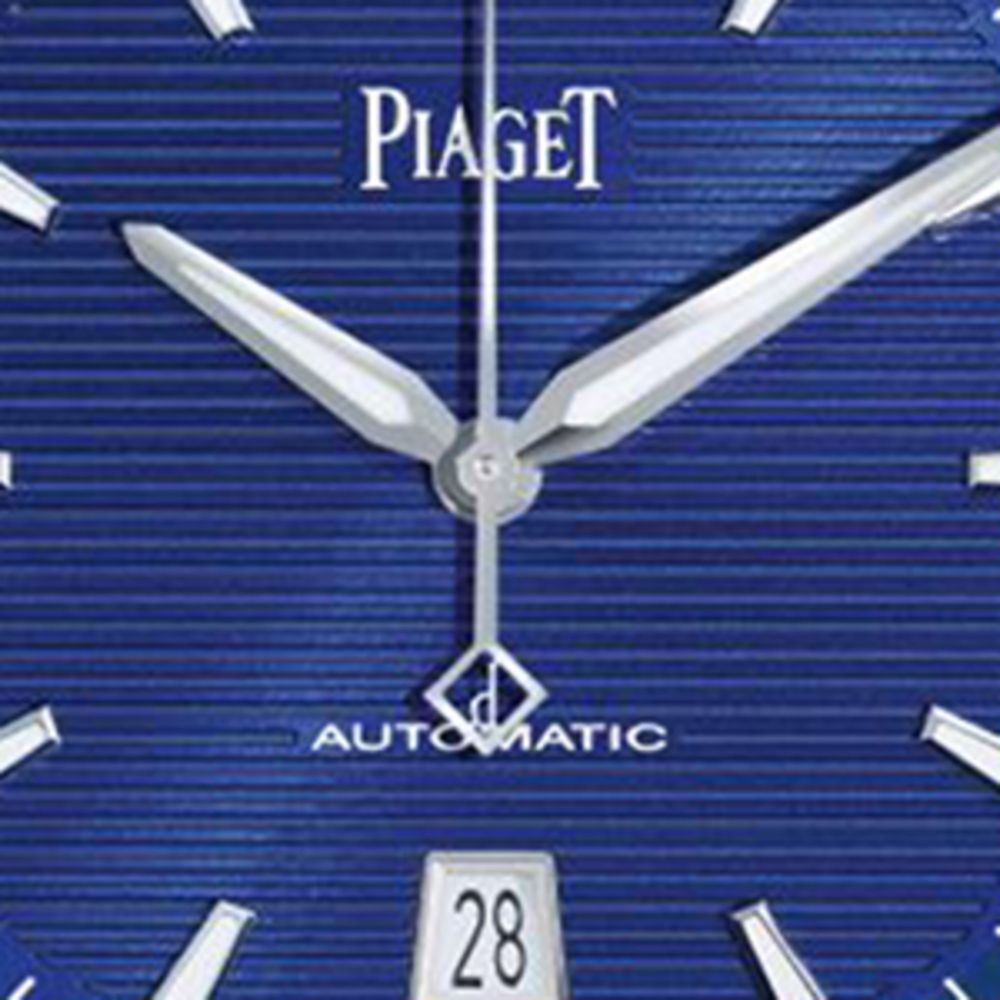 Piaget Piaget Stainless Steel Polo Bracelet Date Watch 42Mm