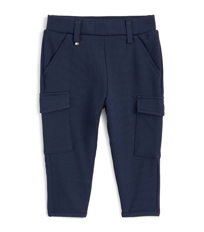 Boss Kidswear Boss Kidswear Jersey Cargo Trousers (6-18 Months)