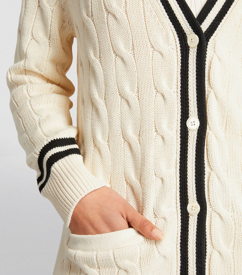 Polo Ralph Lauren Polo Ralph Lauren Cable-Knit Cricket Cardigan