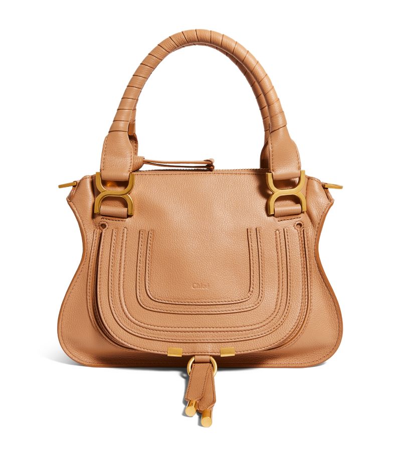 Chloé Chloé Small Leather Marcie Top-Handle Bag