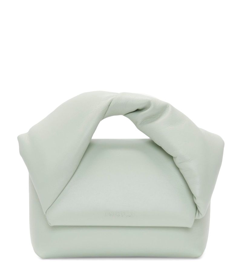 Jw Anderson Jw Anderson Mini Leather Twister Top-Handle Bag