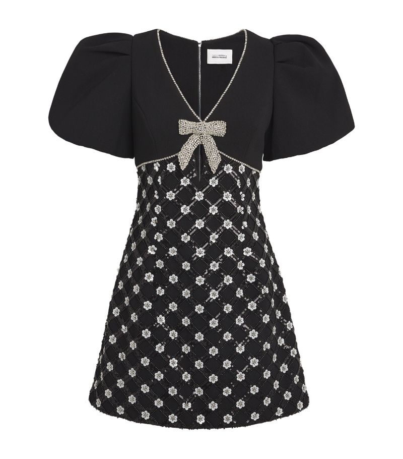  Rebecca Vallance Embellished Alivia Mini Dress