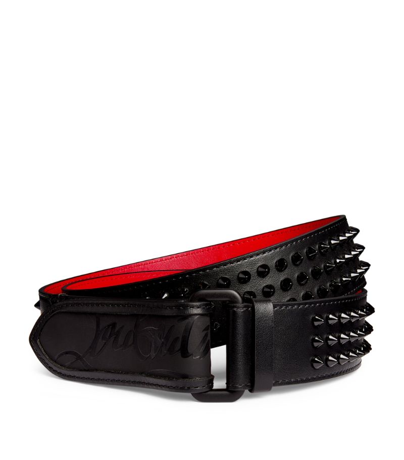 Christian Louboutin Christian Louboutin Loubi Leather Belt