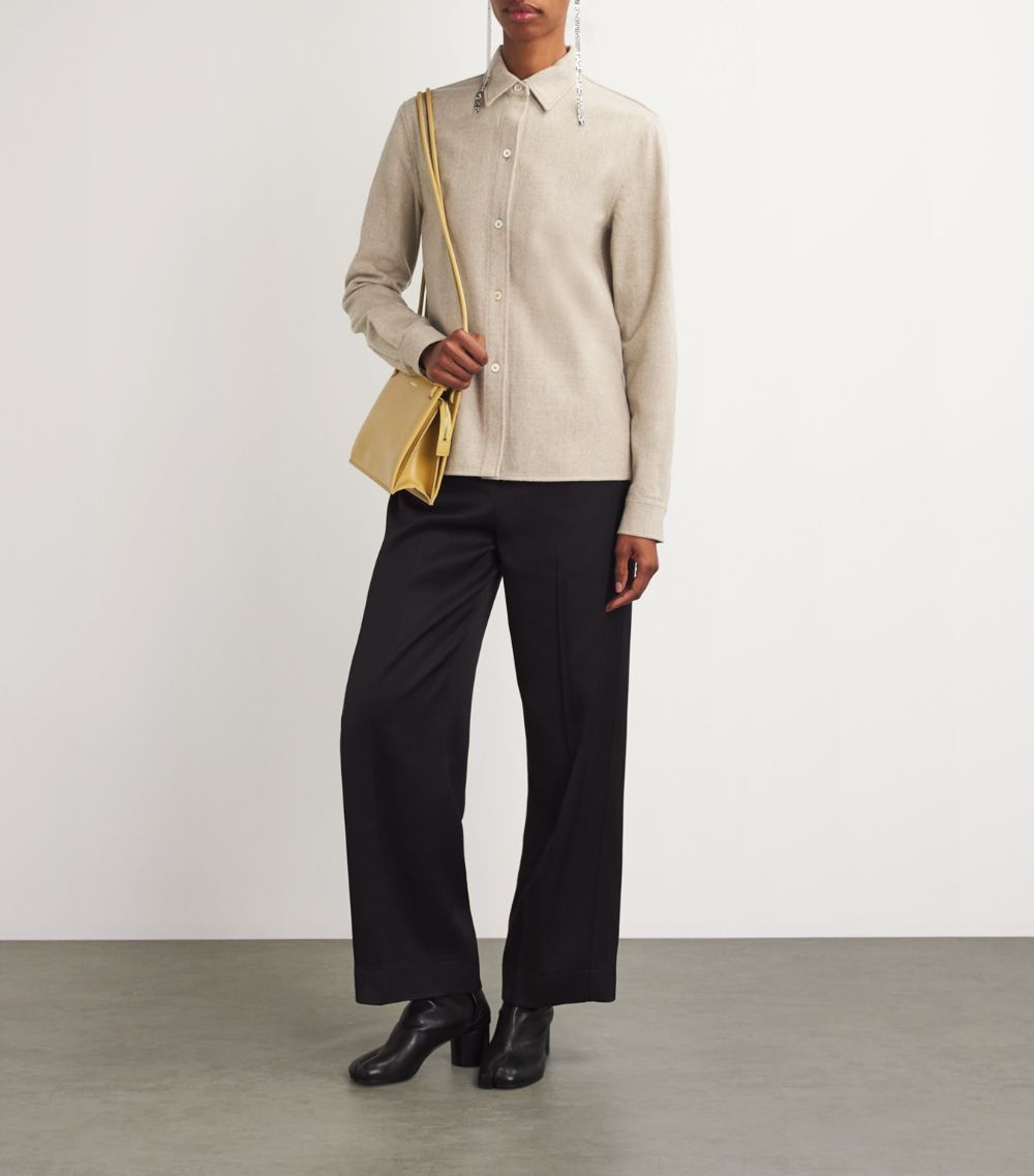 Jil Sander Jil Sander Virgin Wool Tailored Shirt