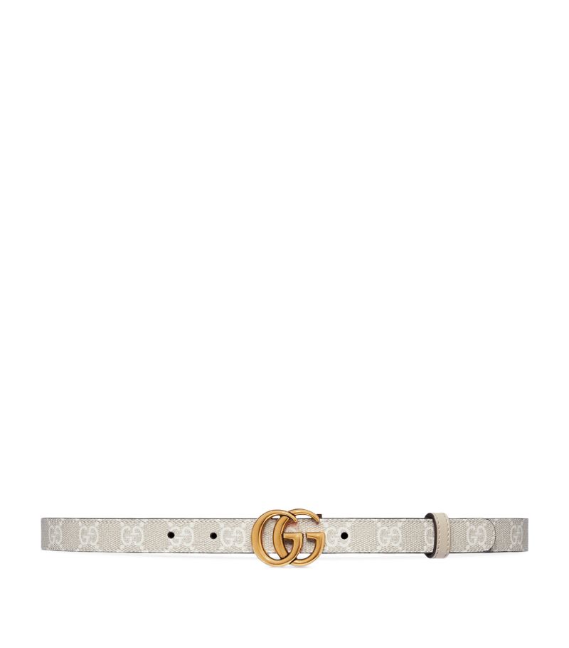 Gucci Gucci Reversible Gg Marmont Thin Belt