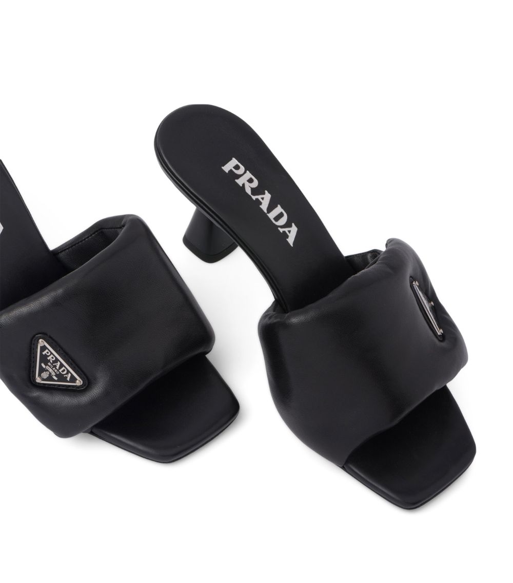 Prada Prada Padded Leather Mules 65