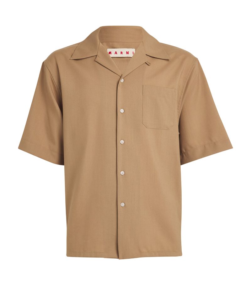 Marni Marni Wool Bowling Shirt