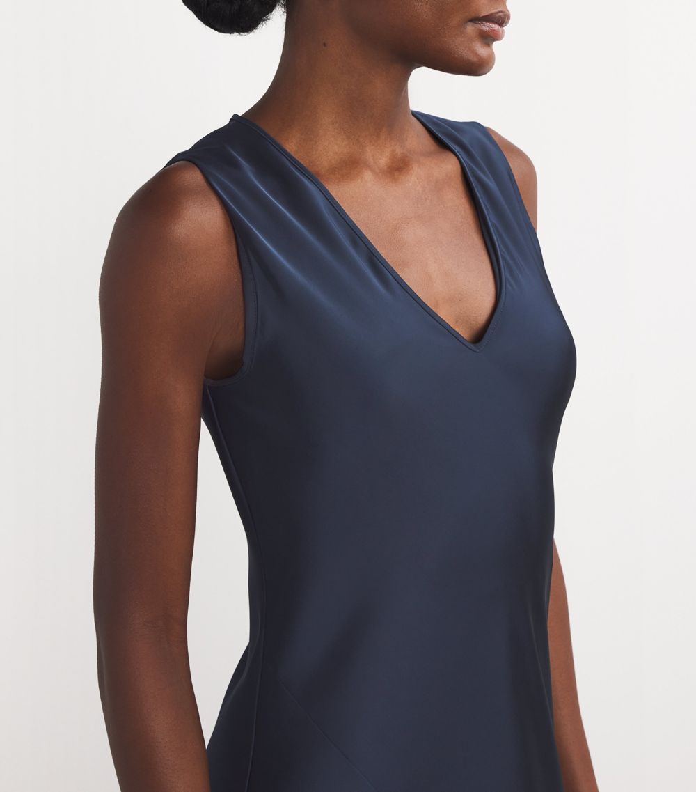 Weekend Max Mara Weekend Max Mara Satin Midi Dress