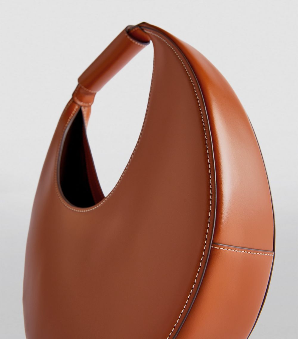 Staud Staud Leather Moon Top-Handle Bag