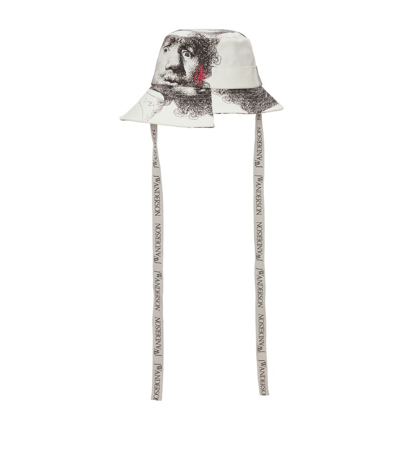 Jw Anderson Jw Anderson Asymmetric Rembrandt Bucket Hat