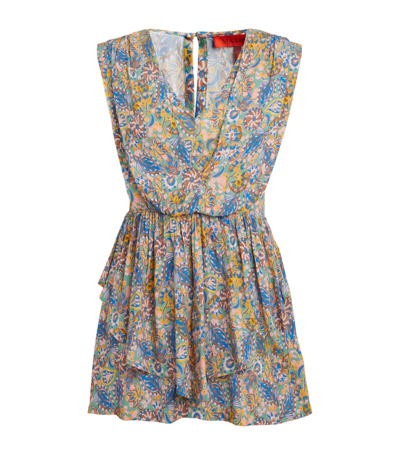 Max & Co. Max & Co. X Chufy Paisley Print Mini Dress