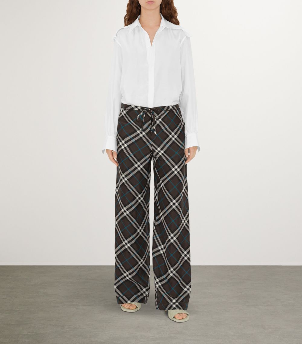 Burberry Burberry Silk Check Burberry Classics Pyjama Trousers