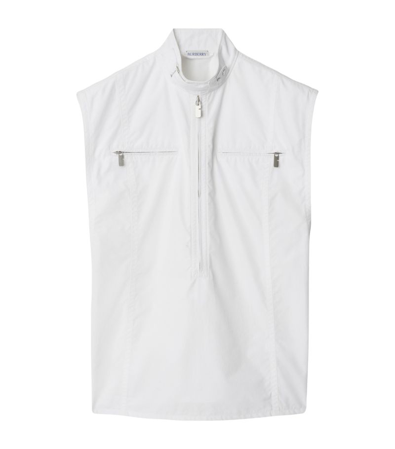 Burberry Burberry Cotton Sleeveless Shirt