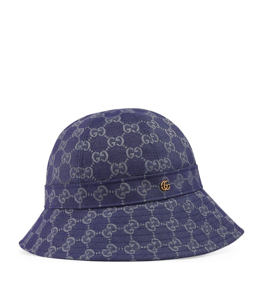 Gucci Gucci Cotton Gg Canvas Bucket Hat