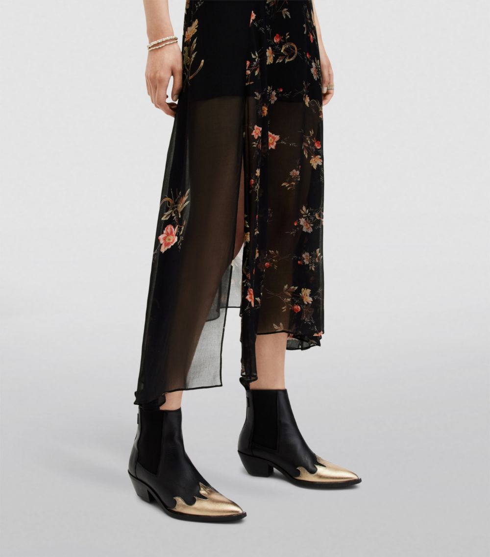 Allsaints Allsaints Tanana Print Jules Maxi Dress