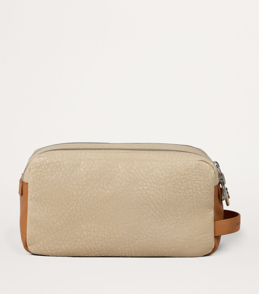 Brunello Cucinelli Brunello Cucinelli Leather Wash Bag