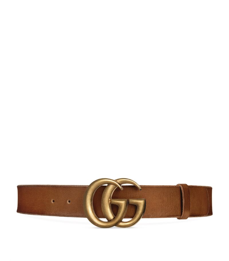 Gucci Gucci Leather Double G Belt