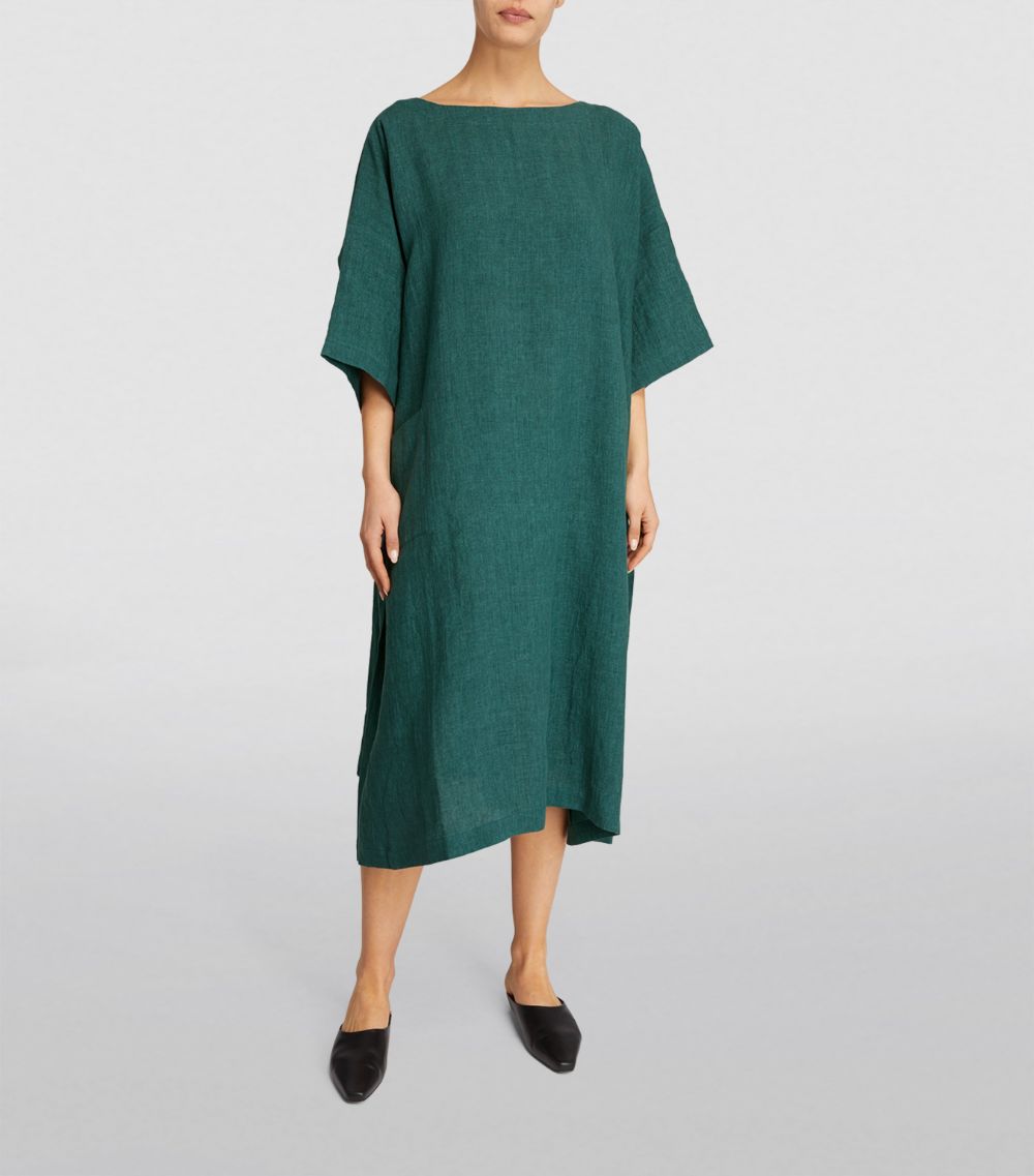 Eskandar Eskandar Linen T-Shirt Midi Dress